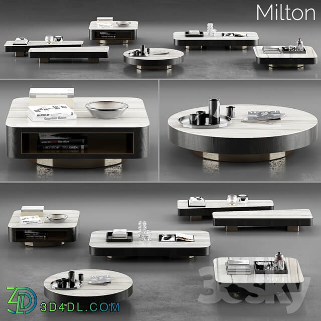 Table - Minotti Milton Coffee Tables