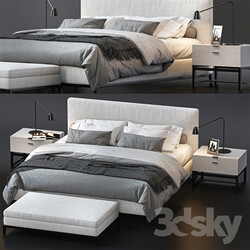 Bed - BED BY MINOTTI 5 