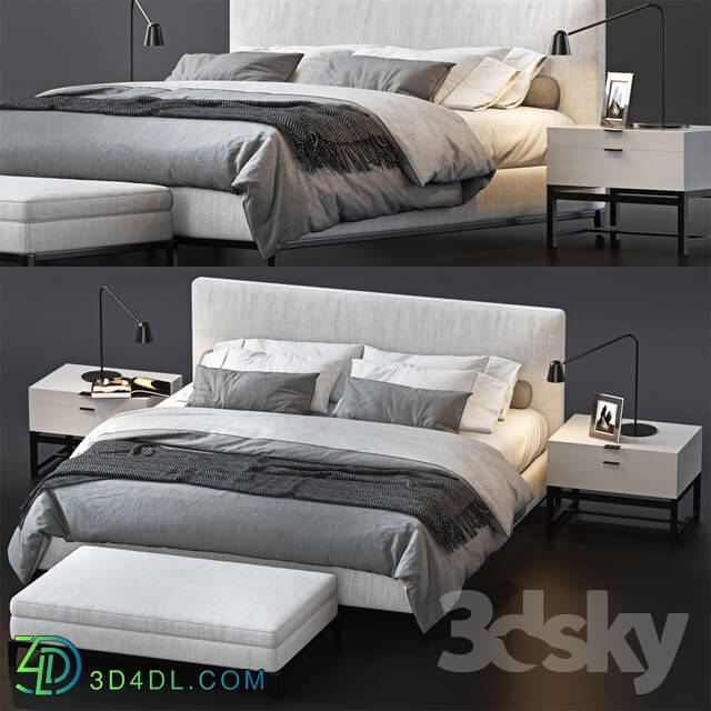 Bed - BED BY MINOTTI 5