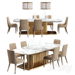 Table _ Chair - DV Home TABLE Set 