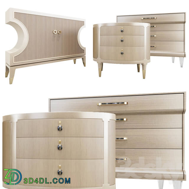 Sideboard _ Chest of drawer - Caracole Thumbs and Decor_ set II
