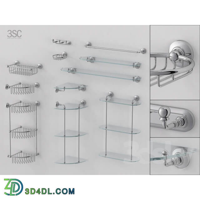 Bathroom accessories - stilmar _chrome_ _part2