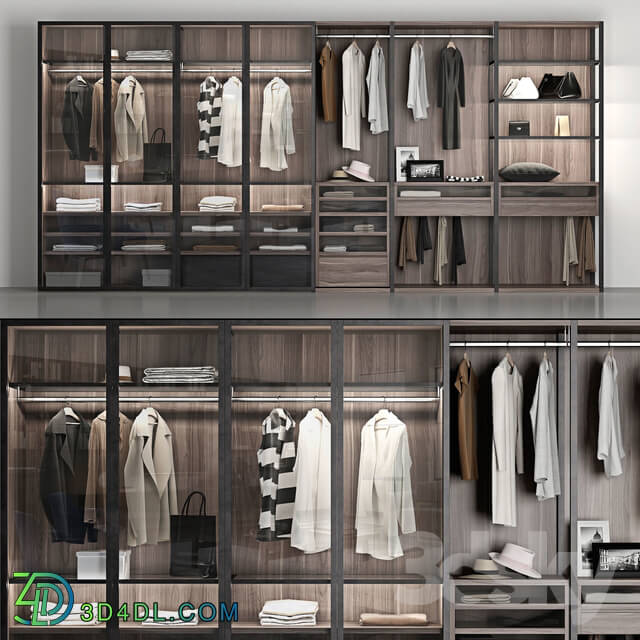 Wardrobe _ Display cabinets - wardrobe Poliform wardrobe