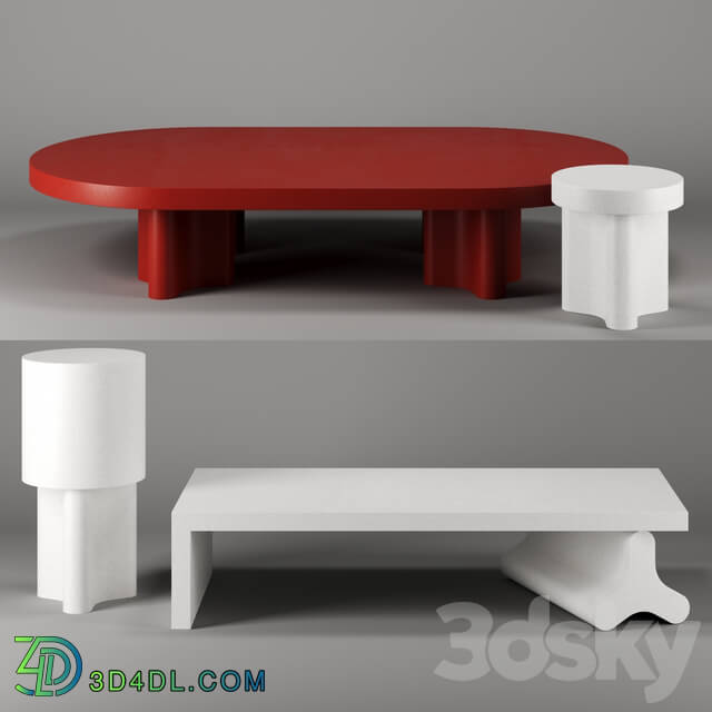 Table - AZO tables by Francois Bauchet and Galerie kreo