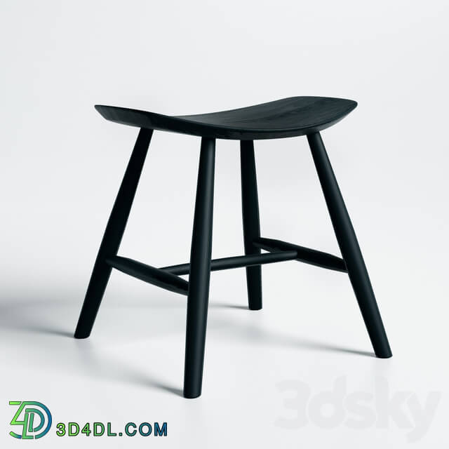 Chair - Johansson J63 Stool by Fredericia