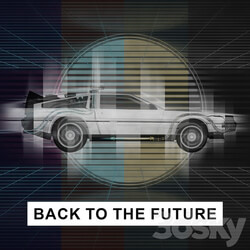 Wall covering - factura _ BACK TO THE FUTURE 
