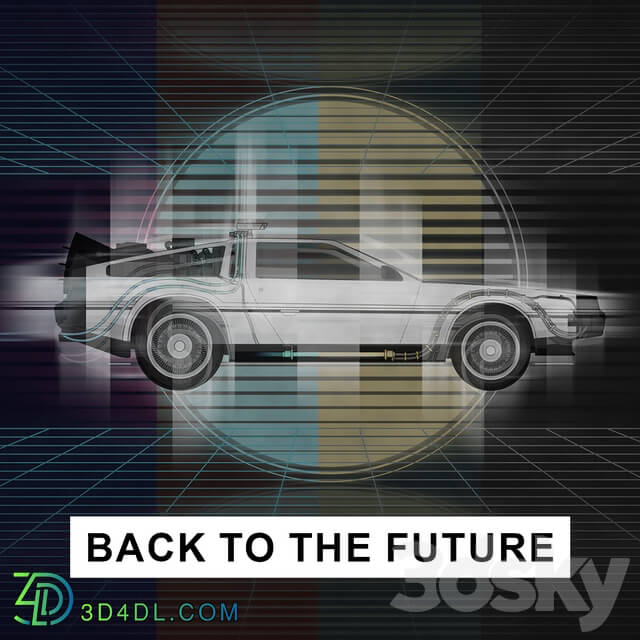 Wall covering - factura _ BACK TO THE FUTURE
