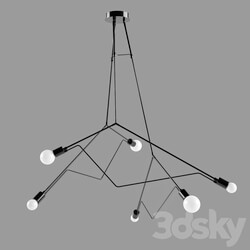 Ceiling light - Divergence outdoor pendant 