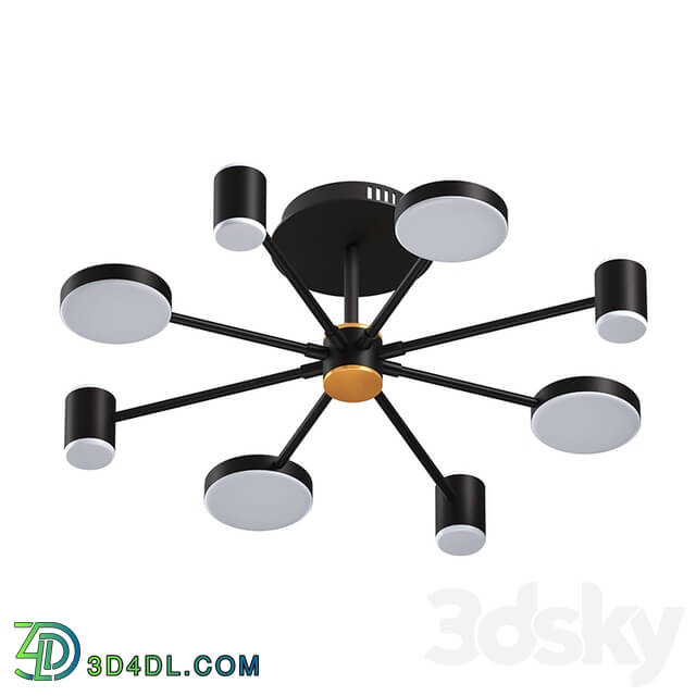 Ceiling light - Chandelier Gerhort G61254 _ 8BK