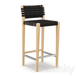 Chair - Risom bar stool 