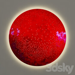 Wall light - Red Planet Alex Kravt 