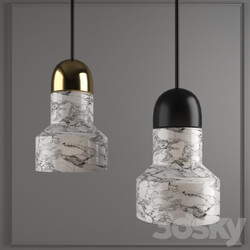 Ceiling light - JAZZ marble pendant light series 