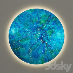 Wall light - Blue Planet Alex Kravt 