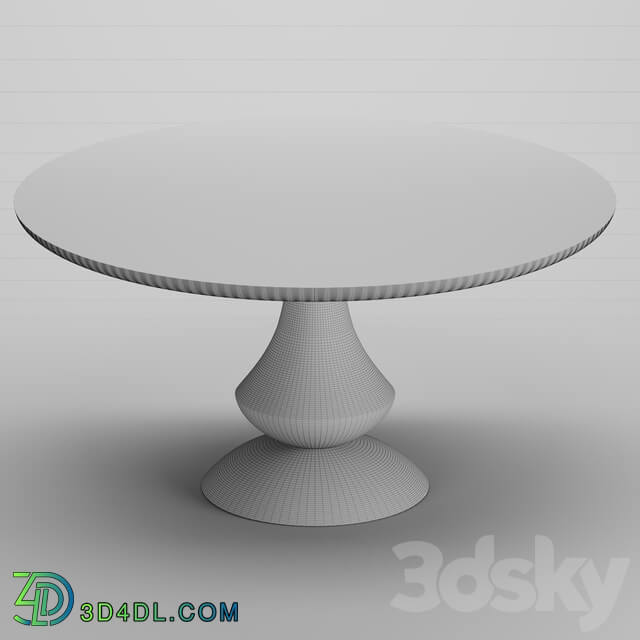 Table - Dinner table 04-ST ROSE DT by OGGETTI