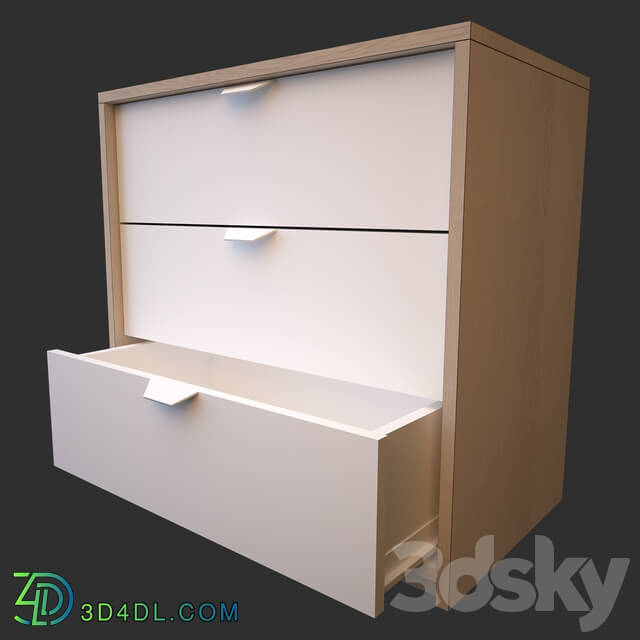 Sideboard _ Chest of drawer - ASKVOLL 3-drawer