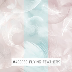 Wall covering - Creativille _ Wallpapers _ Flying feathers 400050 