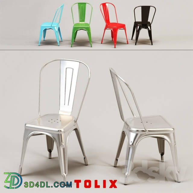 Chair - Tolix chair A