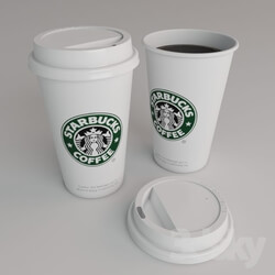 Restaurant - Starbucks Cups 