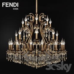 Ceiling light - Chandelier _ Fendi Casa 