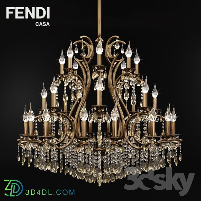 Ceiling light - Chandelier _ Fendi Casa