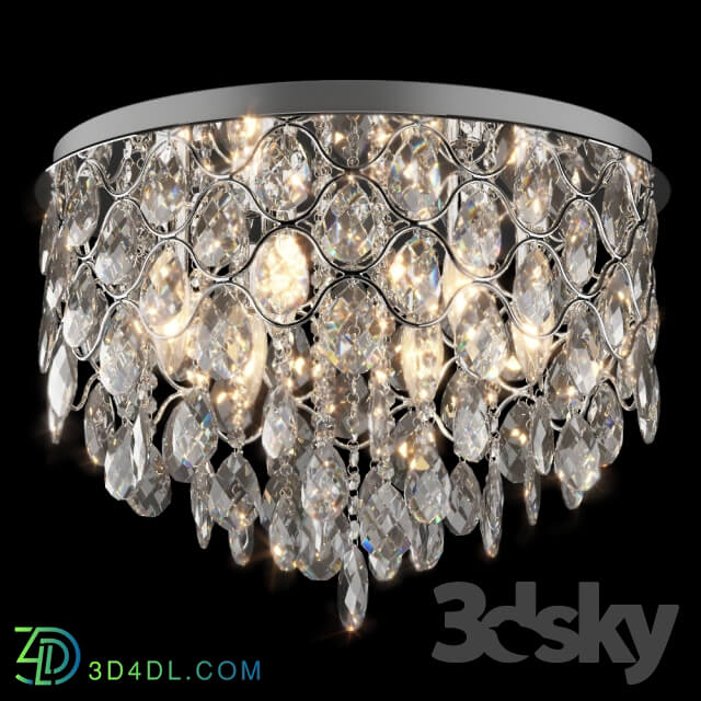 Ceiling light - Chandelier EUROSVET 3322 _ 6L Strotskis