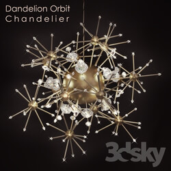 Ceiling light - Dandelion Orbit Chandelier 