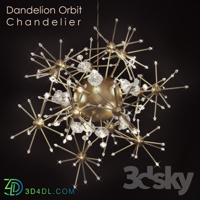 Ceiling light - Dandelion Orbit Chandelier