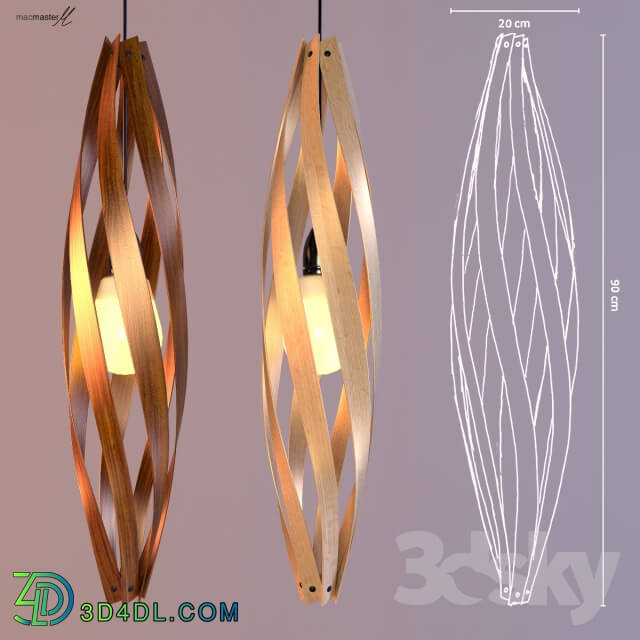 Ceiling light - Macmaster Cocoon pendant M