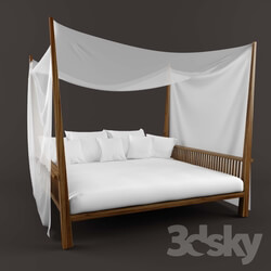 Other soft seating - daybed with canopy 