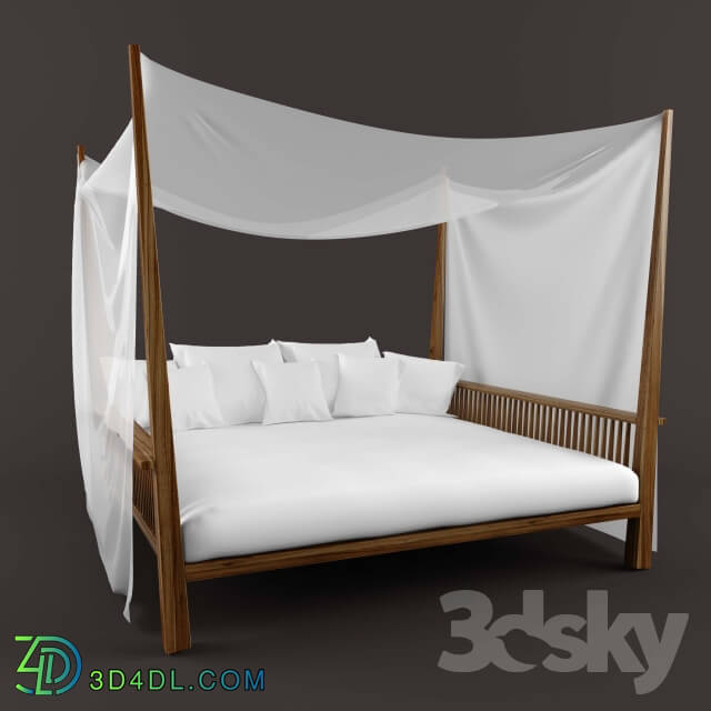 Other soft seating - daybed with canopy