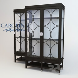 Wardrobe _ Display cabinets - carolina rustica Hickory White Skyloft Bunching China 