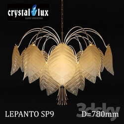 Ceiling light - Crystal Lux LEPANTO SP9 