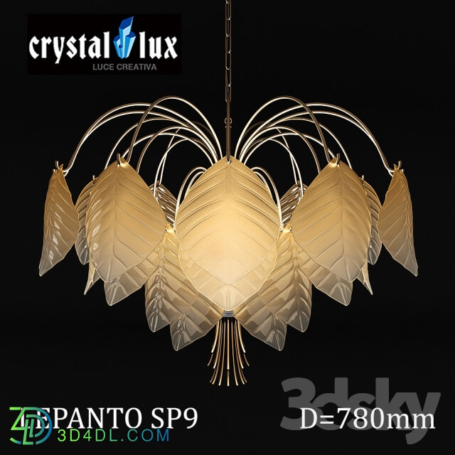 Ceiling light - Crystal Lux LEPANTO SP9