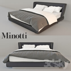 Bed - Bed Minotti Creed 