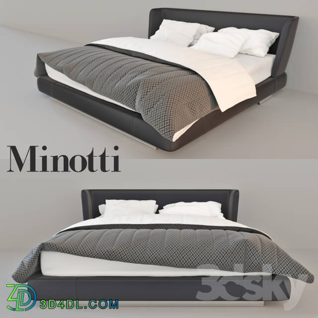 Bed - Bed Minotti Creed