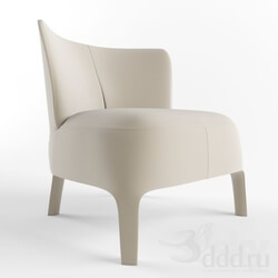 Arm chair - Maxalto Febo low back armchair 