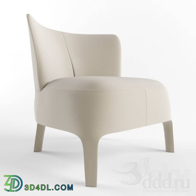 Arm chair - Maxalto Febo low back armchair