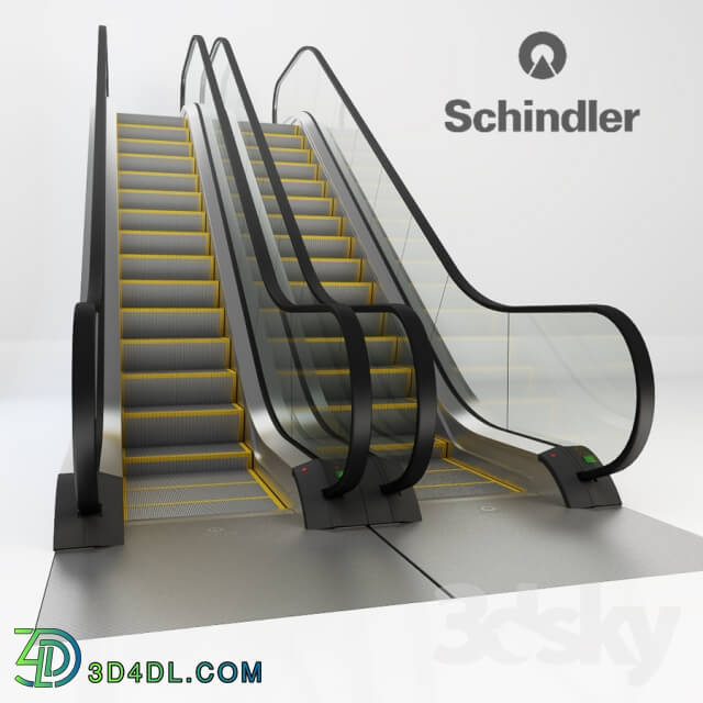 Staircase - Schindler escalator