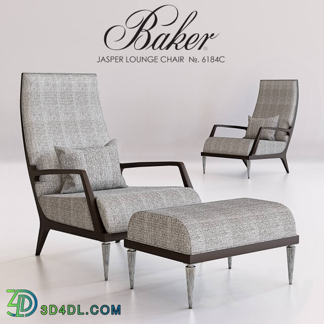 Arm chair - BAKER JASPER LOUNGE CHAIR