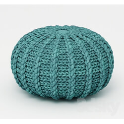 Other soft seating - Knitted Pouf 