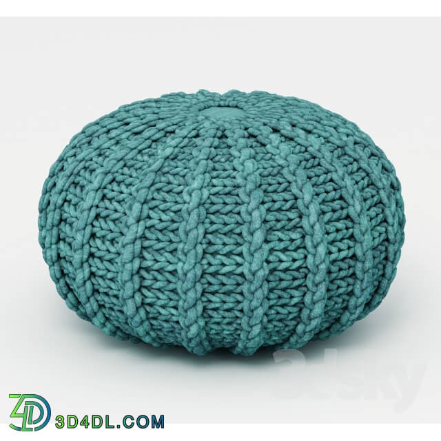 Other soft seating - Knitted Pouf