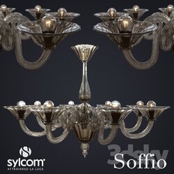 Ceiling light - Sylcom Soffio 1382_8 FU 