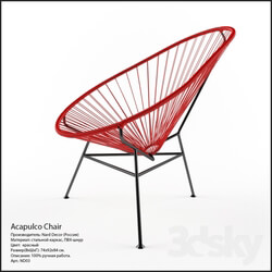 Chair - Acapulco Chair red 