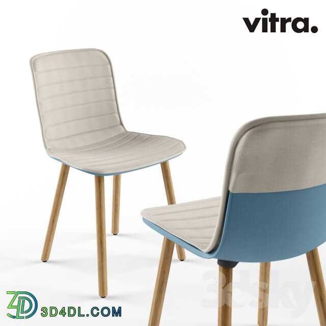 Chair - Vitra Hal Wood Chair