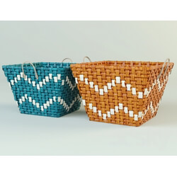 Bathroom accessories - Coloured Basket _ ZARA HOME 