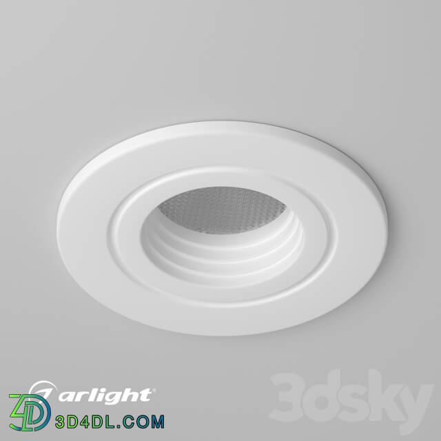 Spot light - Recessed furniture LED lamp LTM-R45WH 3W _For refilling_