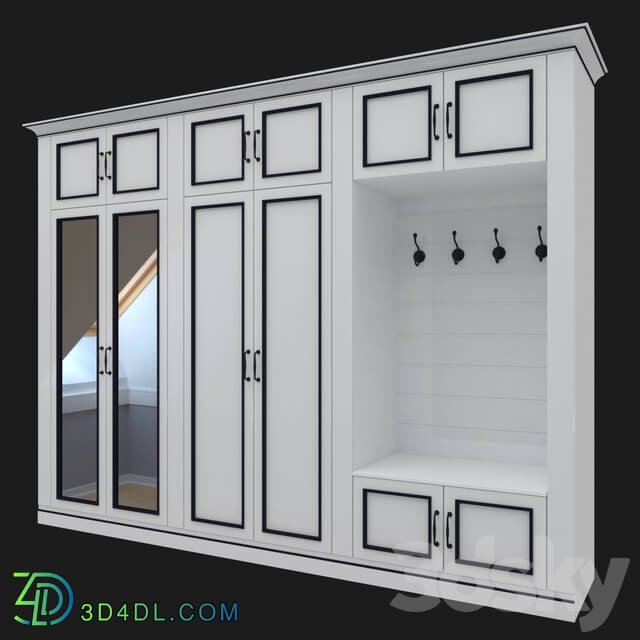 Wardrobe _ Display cabinets - Hallway furniture _2_