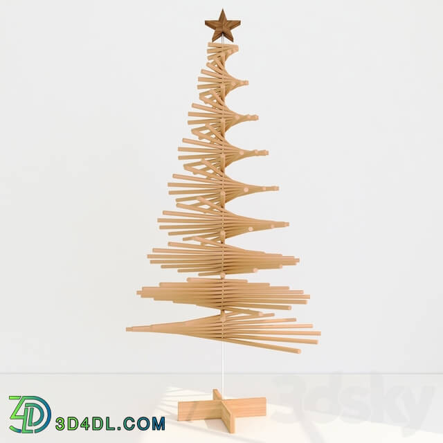 Other decorative objects - Spiral christmas tree