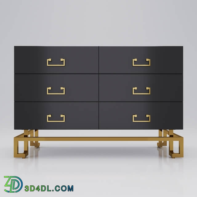 Sideboard _ Chest of drawer - Wonderwood chest of drawers black