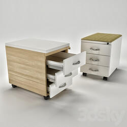 Sideboard _ Chest of drawer - office pedestal 